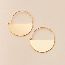 Load image into Gallery viewer, Scout Curated Wears Lunar Hoop Earring / Gold Vermeil