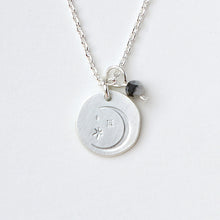 Load image into Gallery viewer, Scout Curated Wears Intention Charm Necklace - Moonstone/Silver