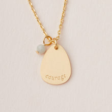 Load image into Gallery viewer, Scout Curated Wears Intention Charm Necklace - Amazonite/Gold