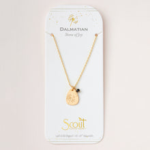 Load image into Gallery viewer, Scout Curated Wears Intention Charm Necklace - Dalmatian/Gold