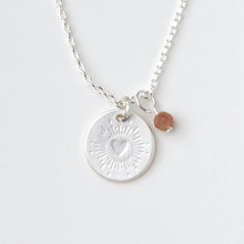Load image into Gallery viewer, Scout Curated Wears Intention Charm Necklace - Tourmaline/Silver