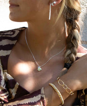 Load image into Gallery viewer, Hultquist Moon & Star Necklace