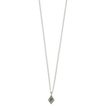 Load image into Gallery viewer, Hultquist Rhombus Silver Plated Necklace