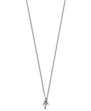 Load image into Gallery viewer, Hultquist Tropical Palm Tree Silver Plated Stacking Necklace