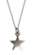 Load image into Gallery viewer, Hultquist Single Star Silver Plated Necklace