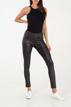 Load image into Gallery viewer, Leather Look Leggings