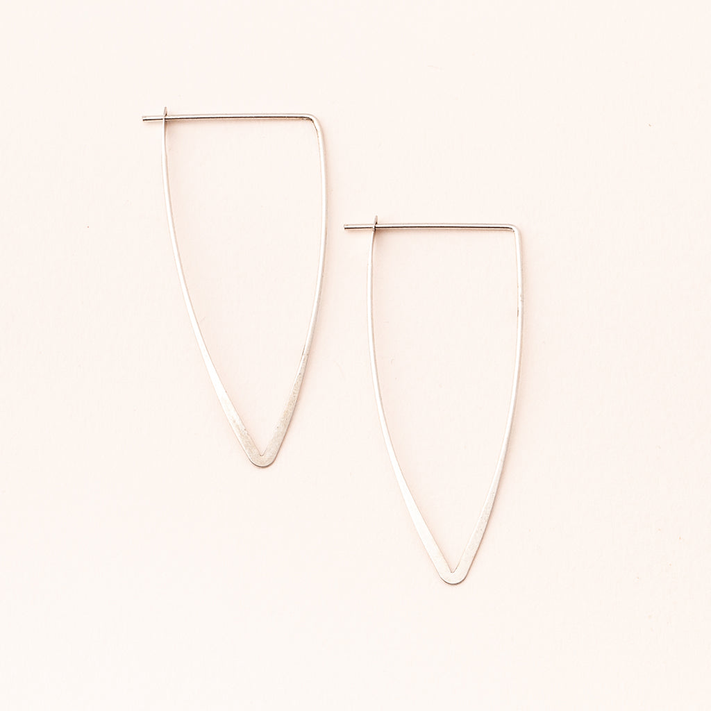 Scout Curated Wears Galaxy Triangle Earring / Sterling Silver