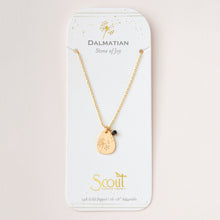 Load image into Gallery viewer, Scout Curated Wears Intention Charm Necklace - Dalmatian/Gold
