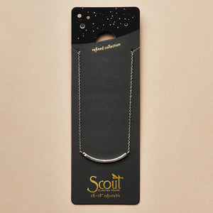 Scout Curated Wears Refined Necklace Collection - Comet/Silver
