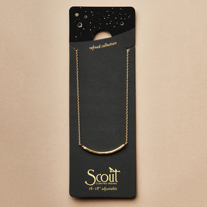 Scout Curated Wears Refined Necklace Collection - Comet/Gold