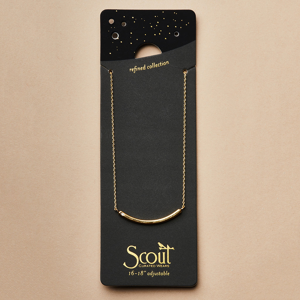 Scout Curated Wears Refined Necklace Collection - Comet/Gold
