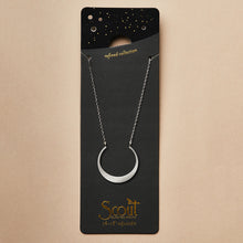 Load image into Gallery viewer, Scout Curated Wears Refined Necklace Collection - Crescent/Silver

