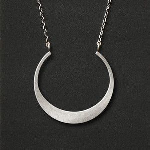 Scout Curated Wears Refined Necklace Collection - Crescent/Silver