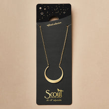 Load image into Gallery viewer, Scout Curated Wears Refined Necklace Collection - Crescent/Gold
