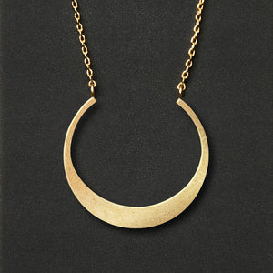 Scout Curated Wears Refined Necklace Collection - Crescent/Gold