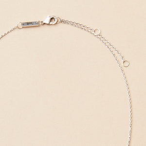 Scout Curated Wears Refined Necklace Collection - Gibbous Slice/Silver