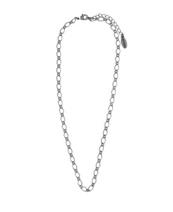 Hultquist Silver Plated Chain Necklace