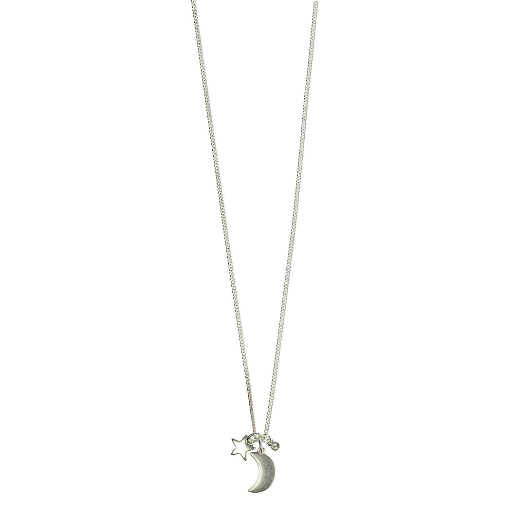 Hultquist Moon & Star Necklace