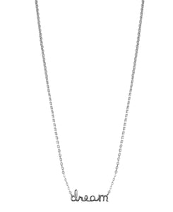 Hultquist Dream Minimalist Silver Plated Choker Necklace