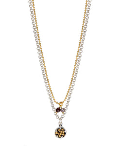 Hultquist Layered Pomegranate Necklace