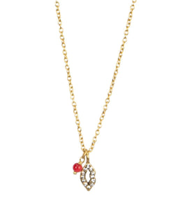 Hultquist Crystal Kiss Necklace