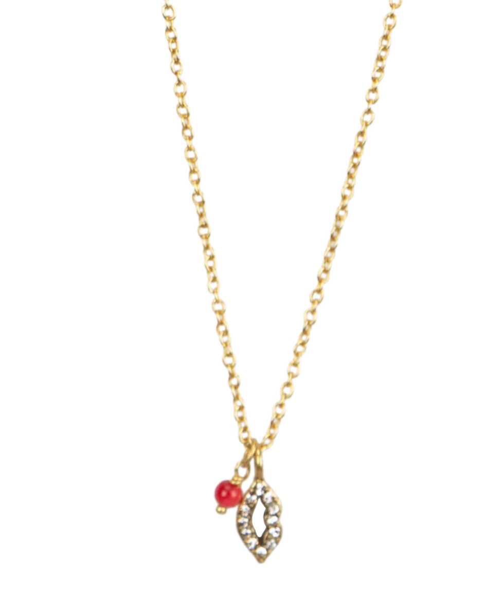 Hultquist Crystal Kiss Necklace