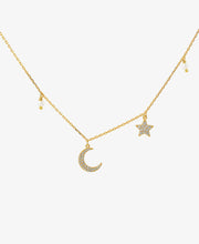 Load image into Gallery viewer, Hultquist Golden Cosmo Necklace
