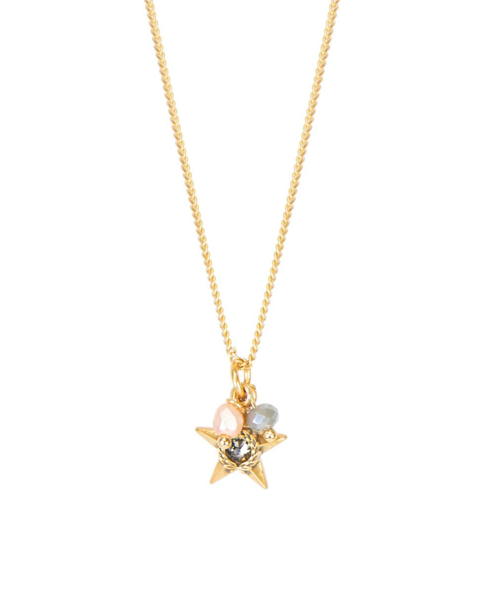 Hultquist Star & Jewels Gold Plated Necklace