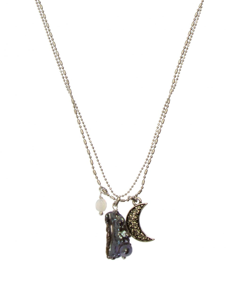 Hultquist Moon Cluster Necklace