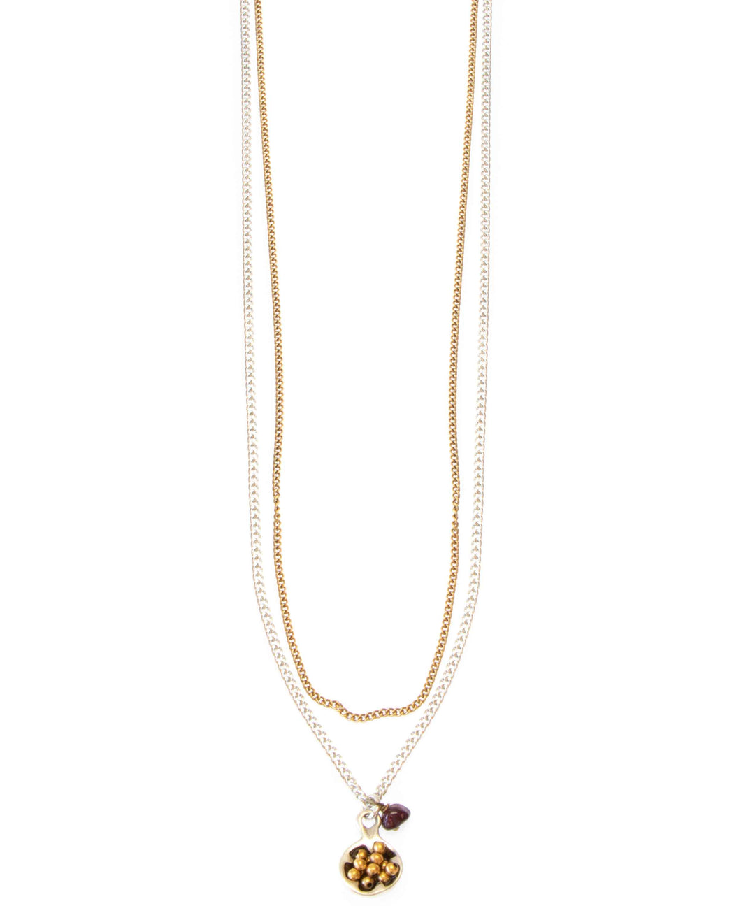 Hultquist Single Pomegranate Necklace