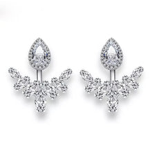 Load image into Gallery viewer, Wish Jacket Zirconia Crystal Earrings

