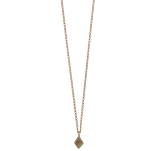 Hultquist Rhombus Rose Gold Plated Necklace
