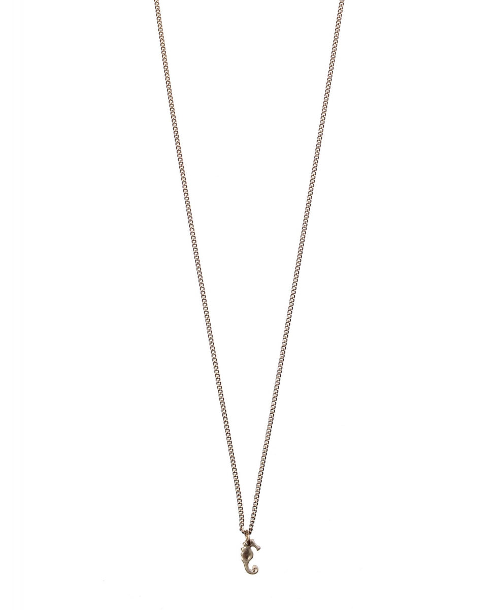 Hultquist Rose Gold Plated Seahorse Necklace
