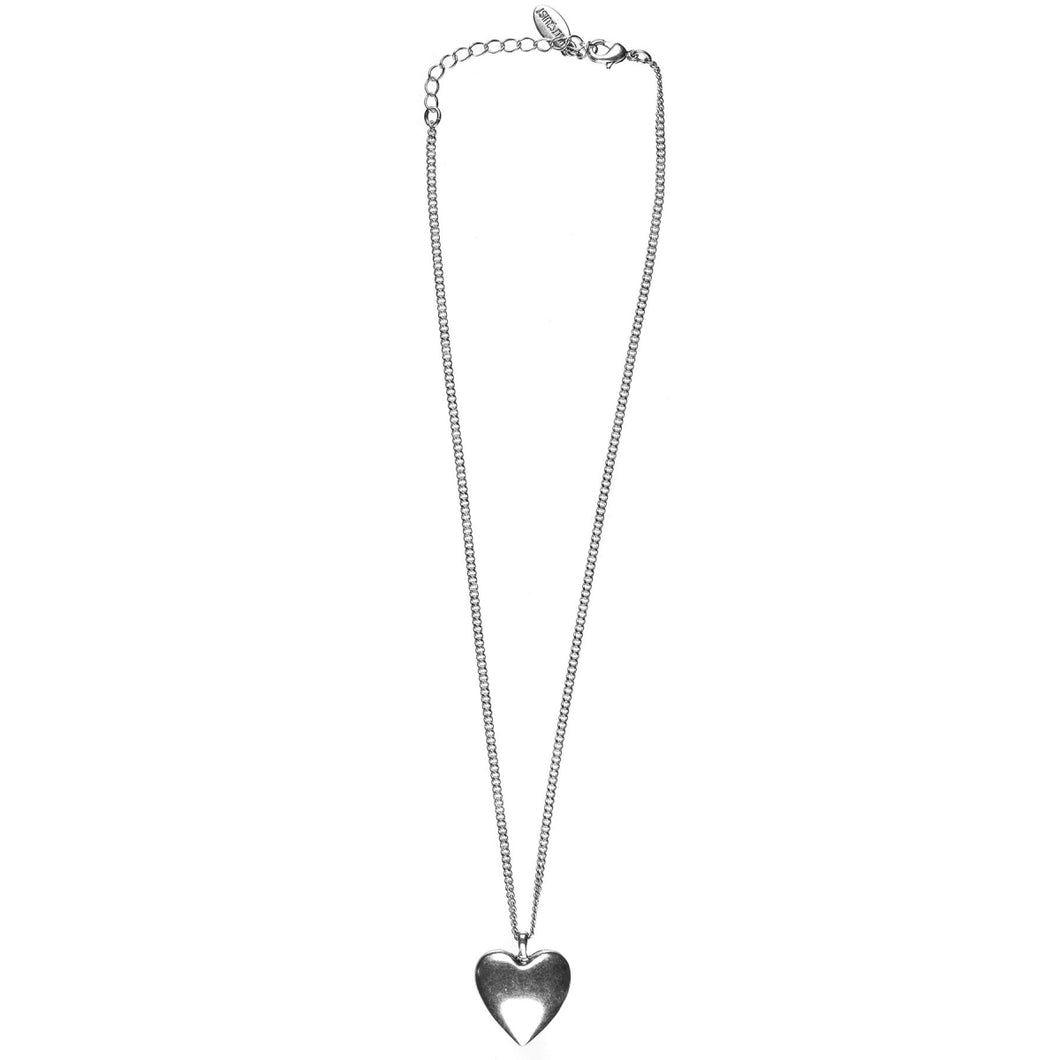 Hultquist Silver Heart Necklace