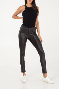 Leather Look Leggings