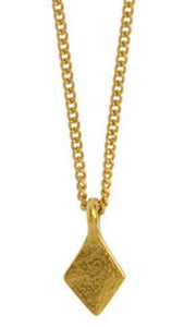 Hultquist Rhombus Gold Plated Necklace